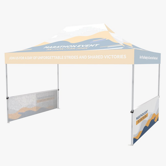 15ft. Event Tent Half Wall