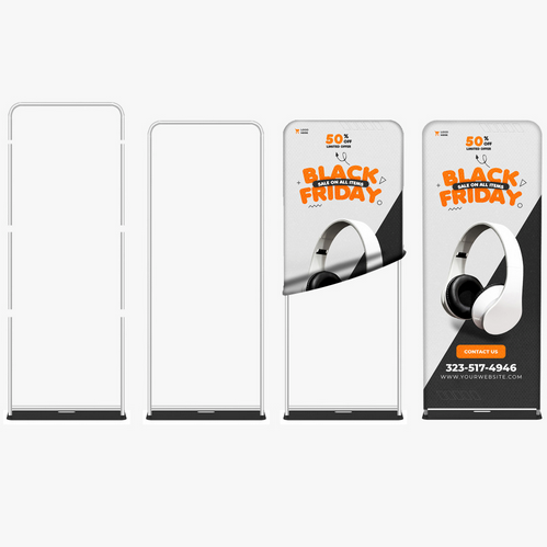 Tension Fabric Stand