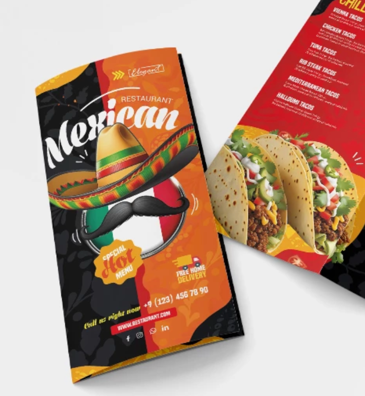 Brochures with Free Folding